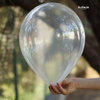 Latex Balloons Kalisan Transparent, 30cm, 100 pcs.