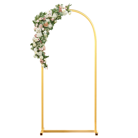 The gold arch frame measures 0.8×1.8M