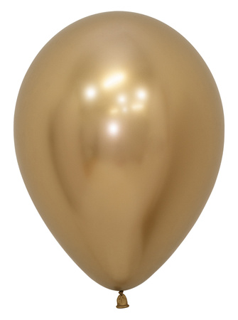 Sempertex Latexballons, Reflex Gold, 30cm, 50Stk.