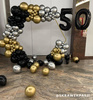 Latexballons Mirror Gold, Kalisan, 45 cm, 25 Stück.
