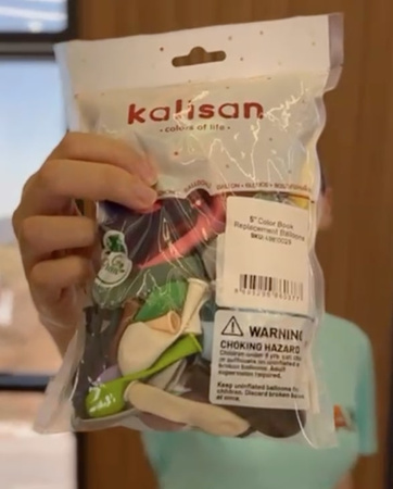 Set aller Kalisan-Ballons für das Farbbuch, 5 Zoll