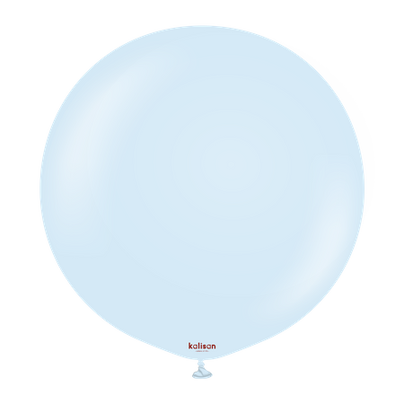 Balony lateksowe Kalisan Macaron Baby Blue, niebieski, 45 cm, 25 szt.