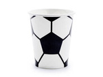 Football cups, 260ml, 6 psc.