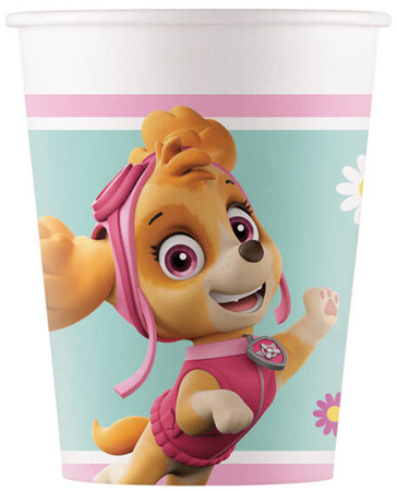 Birthday cups, Skye Paw Patrol - 8 pcs