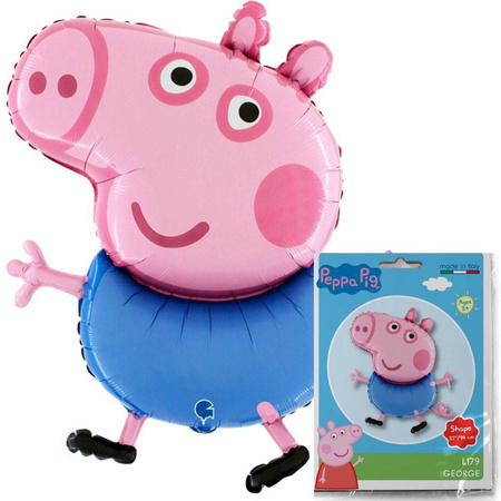 Balon Foliowy Świnka George, Peppa 90 cm