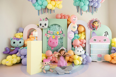 Folienballon Meermiez Gabby’s Dollhouse Mix 80 x 82 cm