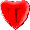 Foil balloon - Red heart 56cm, Grabo