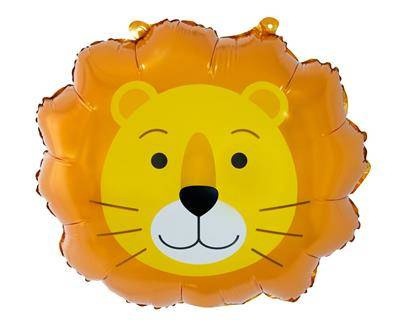 Foil balloon Lion, 43 x 38 cm