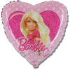 Folienballon Herz Barbie 46 cm