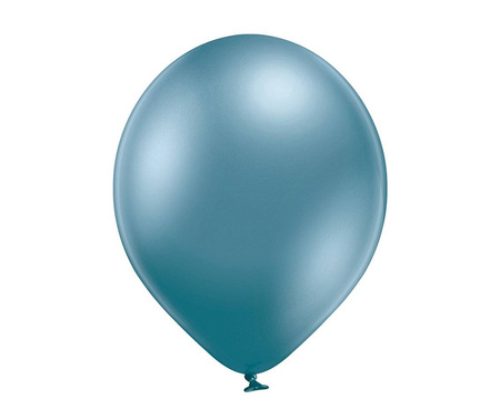 Balony lateksowe B105 Glossy Blue niebieskie 30cm, 50 sztuk