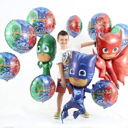 PJ MASKS Folienballon am Stiel 35cm- Pyjamers Cat Boy
