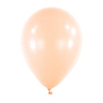 Balony lateksowe Brzoskwiniowe, Decorator Macaron Peach, 28cm, 50 szt.