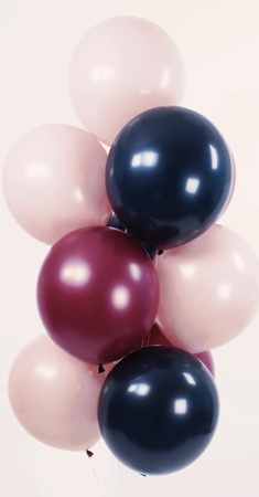 Gemar 13" Pastel Navy Blue Latex Balloons (50 Pack)