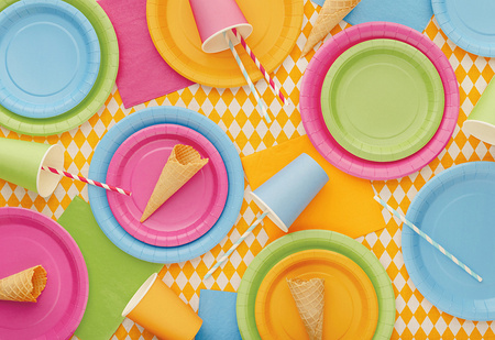 Paper napkins Light Orange 33x33cm 20 pcs