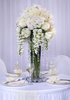 Kristallgirlande, farblos, 1m