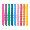 Corrugated balloons - Little Worm / 100 pcs.