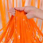 Party Curtain Pastel Orange 100x200 cm