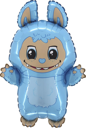 Grabo Foil Balloon Blue Bad Bunny Blue 61 cm