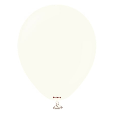 Balony lateksowe Retro White, mleczne 91cm, 2 szt.