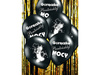 Balloons of the fever of the night, black, 30cm, 6 pcs