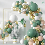 Balloon garland Eucalyptus, 116pcs