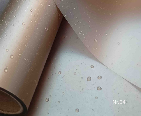 Frosted decorative floristry foil 50cm x 9.5m