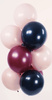 Gemar 13" Pastel Navy Blue Latex Balloons (50 Pack)