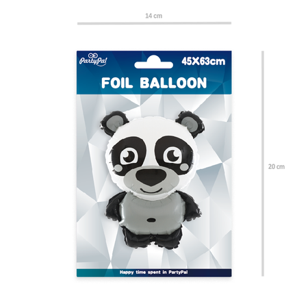Folienballon Panda 45cm x 63cm