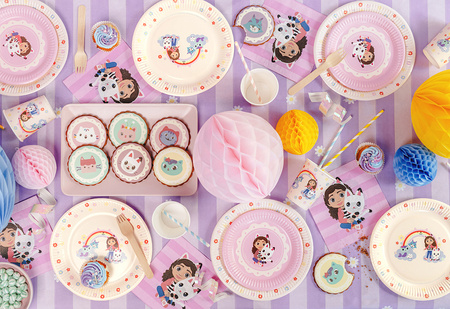 Napkins Gabby’s Dollhouse Multicolor Mix 33 x 33 cm 20 pcs