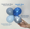 Balony lateksowe Sempertex, Pastel Matte Blue, 45cm, 1szt.