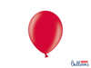 Balony Strong 23cm, Metaliczne Poppy Red Czerwone 100 szt.