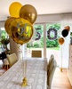 Balloons weight, foil, gold