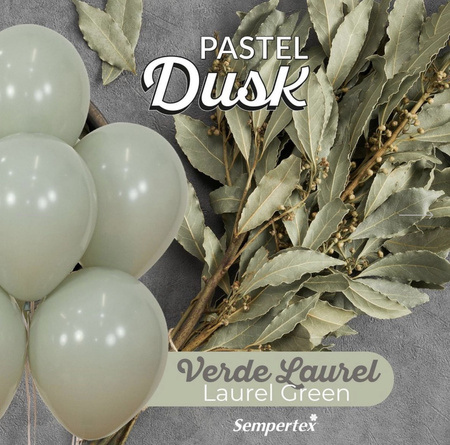 Sempertex Latexballons Pastel Dusk Laurel Green, Graugrün 30cm / 12″, 50Stk.