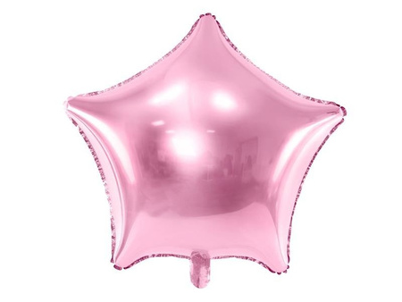 Star foil balloon, 48 cm, light pink