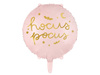 Hocus Pocus foil balloon, halloween 45 cm, pink