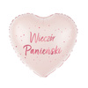 Heart Foil Balloon, Light Pink, Bachelorette Party, 45 cm, 1 pc