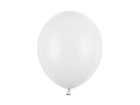 Starke Latexballons, Weiß, Pastell Reinweiß, 30cm, 50 Stück.