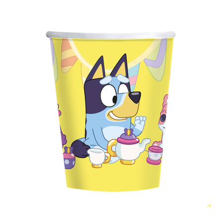 Bluey paper cups 6 pcs. 250 ml