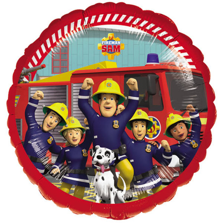 Fireman Foil Balloon Sam crew- 43 cm Anagram