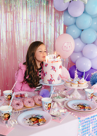 Kubeczki papierowe Koci Domek Gabi Mix 250 ml 6 szt