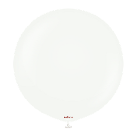 Latex Balloons Standard White, Kalisan 91cm, 2 pcs.