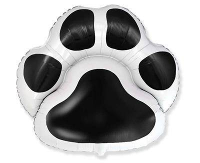 Foil Balloon Fx Paw black, 61cm