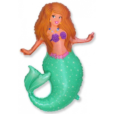 Foil balloon Mermaid "Pretty Mermaid '- 80 cm