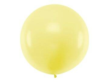 Strong Balloons, Pastel Light Yellow 100cm, 1 pcs.