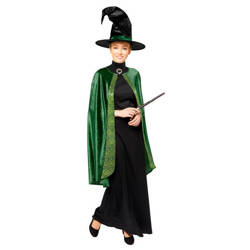 Kostüm, Verkleidung Professor McGonagall Harry Potter, Größe M