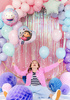 Folienballon Herz Gabbys Dollhouse 35cm