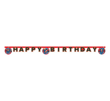 Baner urodzinowy Superman Krypton "Happy Birthday"