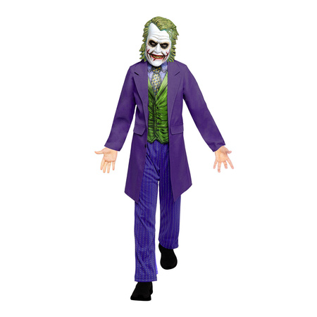 Outfit, costume disguise joker 8-10 years