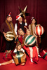 Foil Balloons Christmas Baubles Mix 42x46 cm 3 pcs