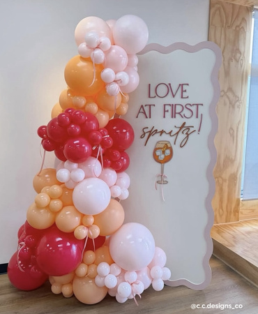 Sempertex Latex Balloons, Pastel Matte Pink, 60cm, 1pcs